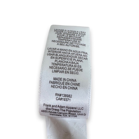 [ DRESS THE POPULATION ] Martine One Shoulder Sequin  Cocktail Dress : XXL : NWT - Picture 13 of 14